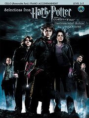 Selections From Harry Potter and the Goblet of Fire: Cello/ Piano Accompaniment  Instrumental Solos, Level 2-3